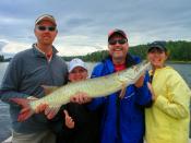 Nestor Falls Muskie Fishing